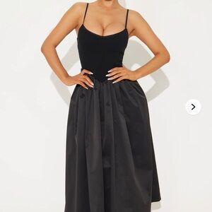 Fashion nova black dress